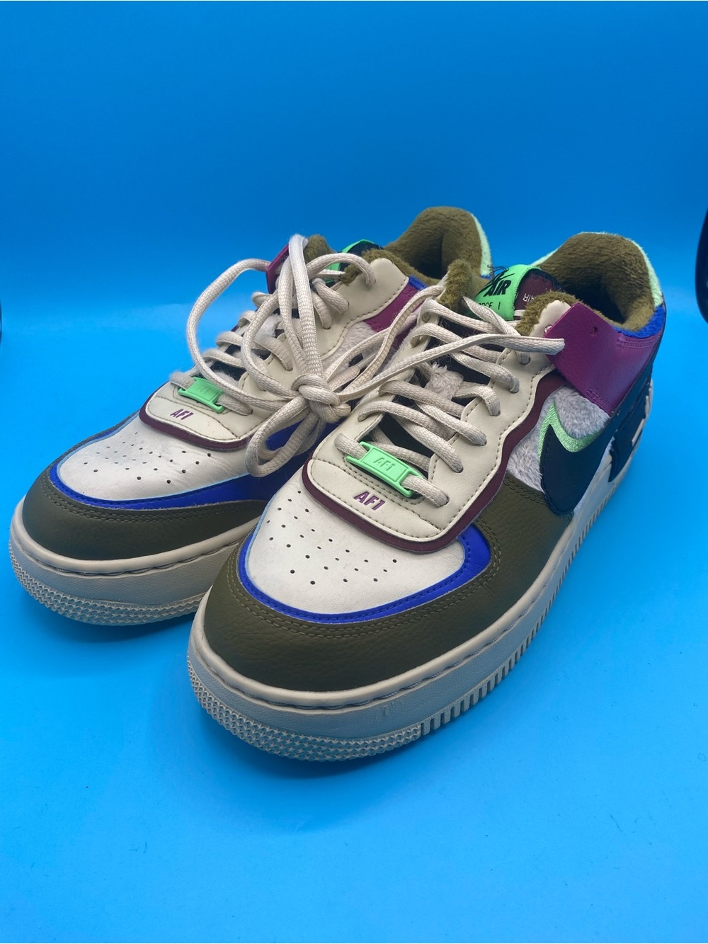 Nike Wmns Air Force 1 Shadow SE 'Cactus Flower' - Picture 4 of 4